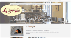 Desktop Screenshot of lafamiglia-koenigstein.de